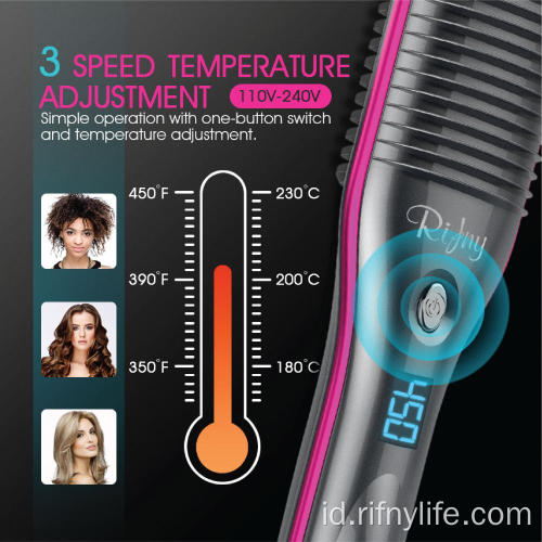 Uap Nano Flat Iron Insmart Inframerah